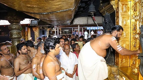 ஓணம் பண்டிகைக்காக  சபரிமலை ஐயப்பன் கோயில் நடைதிறப்பு: ஏராளமான பக்தர்கள் தரிசனம்
