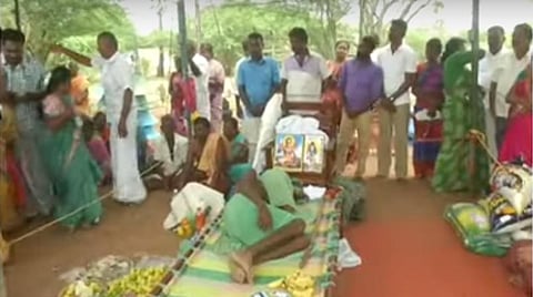 ஜீவ சமாதி அடைவதாக அறிவித்த சாமியார்: குவிந்த பக்தர்கள் கூட்டம்