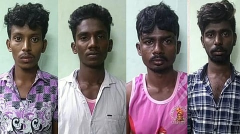 வெட்டுவோம், குத்துவோம் போலீஸாரை மிரட்டி டிக்டாக் வீடியோ : 4 பேர் கைது 2 பேருக்கு வலை
