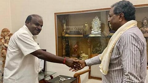 இந்தி தேசிய மொழியா? - அமித் ஷாவுக்கு சித்தராமையா, குமாரசாமி கண்டனம்