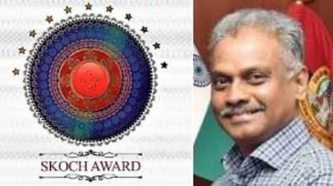 சிறந்த மேலாண்மைச் செயல்பாட்டுக்கான  ‘ஸ்கோச்’ விருது: சென்னை போலீஸ் தட்டிச் சென்றது