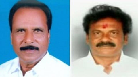 விக்கிரவாண்டி தொகுதி திமுக வேட்பாளர் புகழேந்தி- அதிமுக வேட்பாளர் முத்தமிழ்ச் செல்வன்