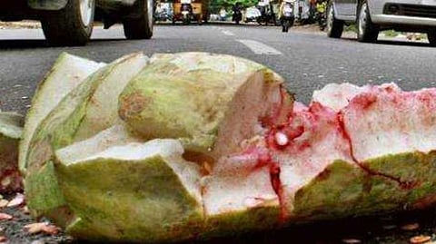 ஆயுத பூஜை; சாலைகளில் பூசணி உடைத்து விபத்து ஏற்பட்டால் நடவடிக்கை: போக்குவரத்து போலீஸ் அறிவுறுத்தல் 