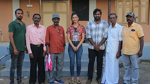 'லாபம்' பட சுவாரஸ்யம்: விவசாயிகளுக்குக் கட்டிடம் கட்டிக் கொடுத்த விஜய் சேதுபதி