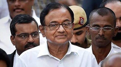 காங்கிரஸ் மூத்த தலைவர் ப.சிதம்பரம் : கோப்புப்படம்