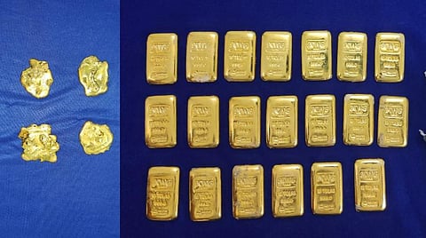 சென்னை வந்த விமான பயணிகளிடம் ரூ.1.77 கோடி மதிப்புள்ள தங்கம் பறிமுதல்:  ஒருவர் கைது