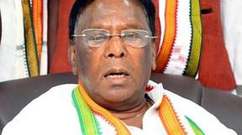 புதுச்சேரி முதல்வர் நாராயணசாமி
