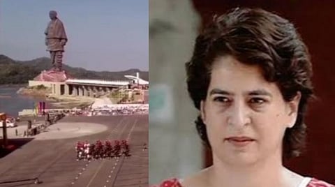மாபெரும் தலைவர் படேல்; எதிரிகள் கூட மண்டியிட்டு தானே ஆக வேண்டும்: பாஜக குறித்து பிரியங்கா கிண்டல்