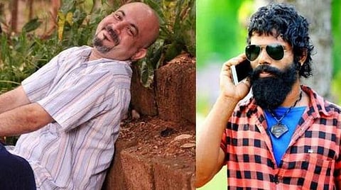 இயக்குநர் அனில் ராதாகிருஷ்ணன் மேனன், நடிகர் பினீஷ் பாஸ்தின்.