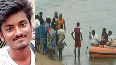 கொள்ளிடம் ஆற்றுப்பாலத்தில் கஞ்சா நபர்கள் அட்டகாசம்: காதலியைக் காப்பாற்றப் போராடி  ஆற்றில் வீசப்பட்ட இளைஞர் உடல் 3 நாட்களுக்குப் பின் மீட்பு