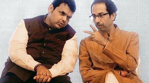 தேவேந்திர பட்னாவிஸ், உத்தவ் தாக்கரே : கோப்புப்படம்