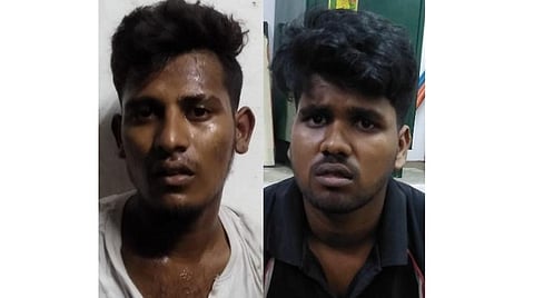 டியூசிஎஸ் அதிகாரியிடம் செல்போன் பறிப்பு: 2 இளைஞர்கள் கைது; 12 செல்போன்கள் பறிமுதல்