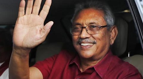 இலங்கை அதிபராக கோத்தபய ராஜபக்ச பதவியேற்றார்