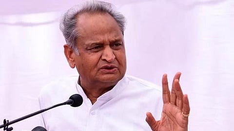 ராஜஸ்தான் முதல்வர் அசோக் கெலாட் : கோப்புப்படம்