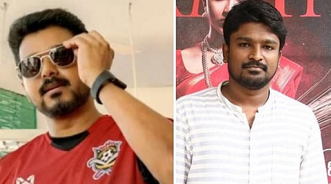 பிரபல இயக்குநர் போல் மிமிக்ரி செய்து பிறந்த நாள் வாழ்த்து சொன்ன விஜய்: ரத்னகுமார் நெகிழ்ச்சி