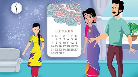 கணிதப் புதிர்கள் 10: மாதங்காட்டியில் மாயச்சதுரம்