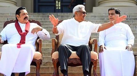 இடைக்கால அமைச்சரவையை நியமித்தார் கோத்தபய ராஜபக்ச: முக்கியப் பதவிகளில் சகோதரர்கள்