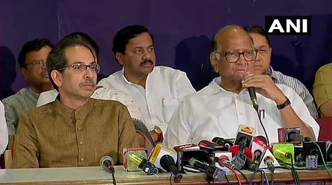 அஜித் பவார் மீது நடவடிக்கை; சிவசேனாவுக்கு தான் ஆதரவு: சரத் பவார் திட்டவட்டம்