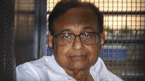 காங்கிரஸ் மூத்த தலைவர் ப.சிதம்பரம் : கோப்புப்படம்