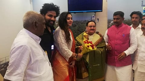 பாஜகவில் இணைந்தது ஏன்? - நடிகை நமீதா விளக்கம்