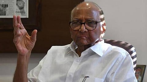 தேசியவாத காங்கிரஸ் தலைவர் சரத் பவார் : கோப்புப்படம்