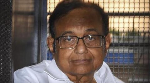 காங்கிரஸ் மூத்த தலைவர் ப.சிதம்பரம் : கோப்புப்படம்