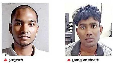காங்கயம் அருகே இந்திய பாஸ்போர்ட்டுடன் வங்கதேச நாட்டினர் இருவர் கைது