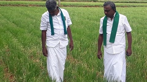 வெங்காய விளைச்சல் வீழ்ச்சிக்கு மரபணு மாற்றுவிதைகளே காரணம்: பி.ஆர்.பாண்டியன் குற்றச்சாட்டு