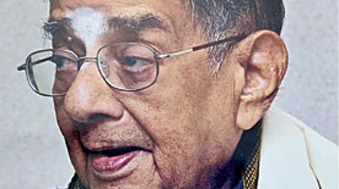 தக்கர் பாபா வித்யாலயா சமிதி முன்னாள் செயலாளர்: வி.கே.ஸ்தாணுநாதன் காலமானார்