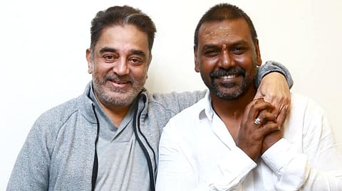 'தர்பார்' இசை வெளியீட்டு விழா பேச்சால் சர்ச்சை: கமலிடம் நேரில் விளக்கம் அளித்த லாரன்ஸ்