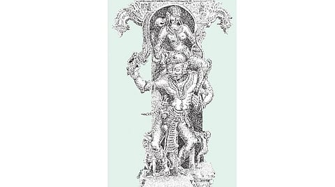 குறவன் தோளில் இளவரசி