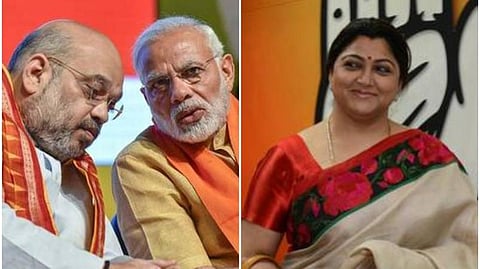 ட்விட்டர் தளத்துக்குத் திரும்பினார் குஷ்பு: மோடி - அமித் ஷா மீது கடும் சாடல்
