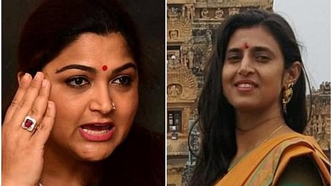 நன்றாக ஓய்வெடுங்கள்; உங்கள் மனதுக்குத் தேவை: ட்விட்டரில் குஷ்பு Vs கஸ்தூரி மோதல்