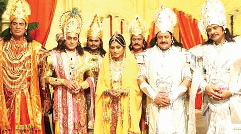ராமாயணம்: தொலைக்காட்சித் தொடர் - ஒரு பின்கதைச் சுருக்கம்