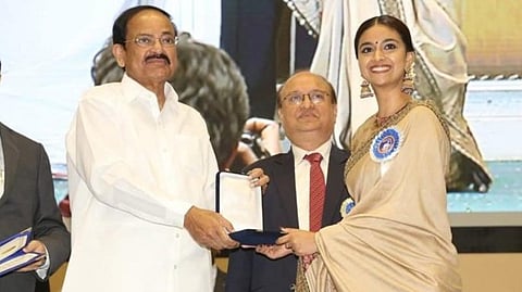 'மகாநடி' படத்துக்கான மெனக்கிடல்: தேசிய விருது பெற்ற பின் கீர்த்தி சுரேஷ் பேட்டி