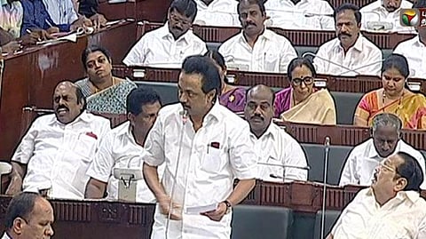 குடியுரிமைச் சட்டம், குடியுரிமைப் பதிவேட்டுக்கு எதிராகத் தீர்மானம்: சட்டப்பேரவைச் செயலரிடம் திமுக மனு