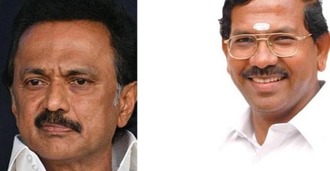 மு.க.ஸ்டாலின் - அமைச்சர் பாண்டியராஜன்: கோப்புப்படம்