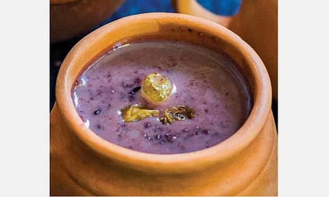 மரபு விருந்து: கறுப்பரிசி கீர்