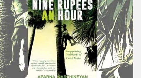 'நைன் ருபீஸ் அன் ஹவர்' புத்தகத்தின் அட்டைப்படம்