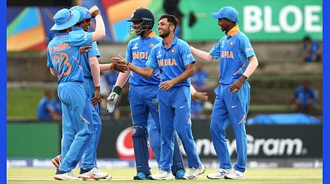 4 விக்கெட்டுகள் வீழ்த்தி ஆட்டநாயகன் விருது வென்ற இந்திய வீரர் ரவி பிஸ்னோய் : படம் உதவி ட்விட்டர்