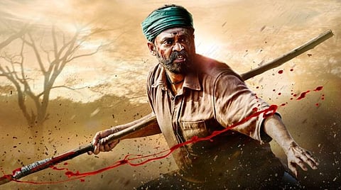 'அசுரன்' தெலுங்கு ரீமேக்கின் ஃபர்ஸ்ட் லுக் வெளியீடு