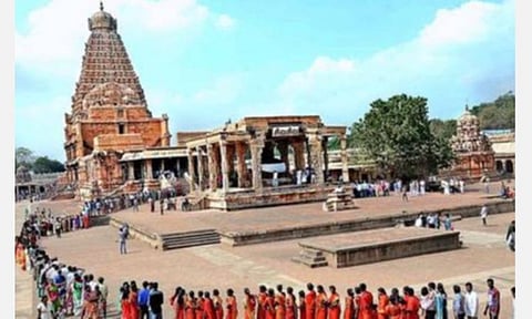 தஞ்சை பெரிய கோயிலில் தமிழ், சம்ஸ்கிருதம் இரண்டிலும் குடமுழுக்கு: இந்து சமய அறநிலையத் துறை தகவல்