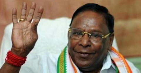 புதுச்சேரி முதல்வர் நாராயணசாமி: கோப்புப் படம்.