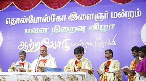 கோலாகலமாக நடந்த தொன்போஸ்கோ இளைஞர் மன்றத்தின் பவள விழா