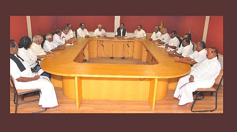மதிமுக உயர்நிலைக் குழுக் கூட்டம்.