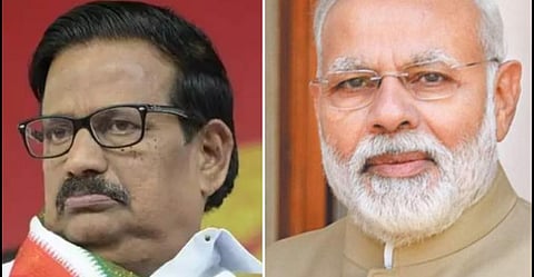 கே.எஸ்.அழகிரி - பிரதமர் நரேந்திர மோடி: கோப்புப்படம்