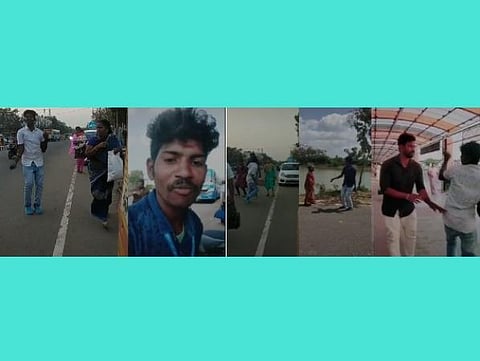 பொதுமக்களுக்கு இடையூறாக டிக் டாக்: கல்லூரி மாணவர் கைது