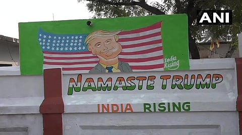 ‘‘நமஸ்தே ட்ரம்ப்’’ - நிகழ்ச்சிக்கு தயாராகும் உலகின் மிகப்பெரிய கிரிக்கெட் ஸ்டேடியம்