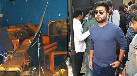 நினைக்க நினைக்கக் கண்களில் நீர் முட்டிக் கொண்டு வருகிறது: 'இந்தியன் 2' விபத்து குறித்து சிம்பு உருக்கம்