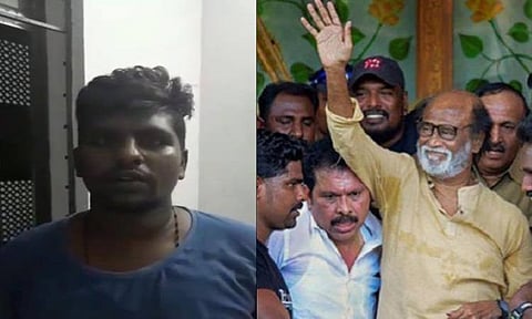 தூத்துக்குடி சம்பவத்தில் ரஜினியை யார் என்று கேட்ட இளைஞர் பைக் திருட்டு வழக்கில் கைது